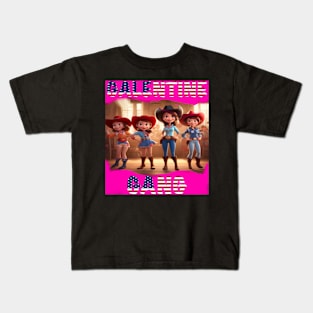 Galentine gang line dance Kids T-Shirt